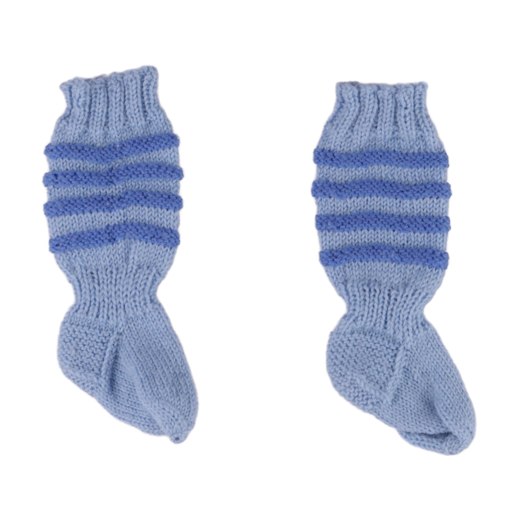 Käsin tehty Warm sock 68 - 80 cm back preview
