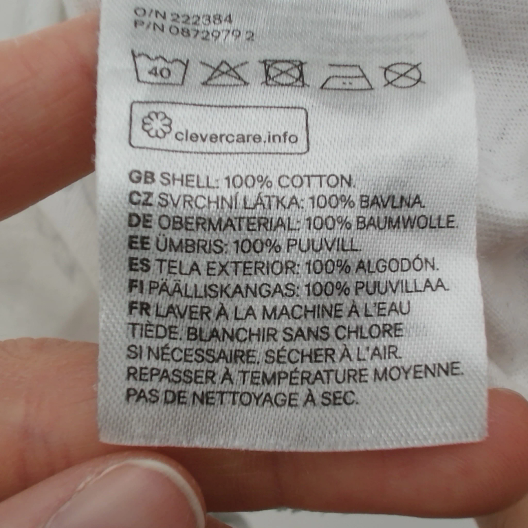 H&M Long-Sleeved T-Shirt 68 cm extra 1