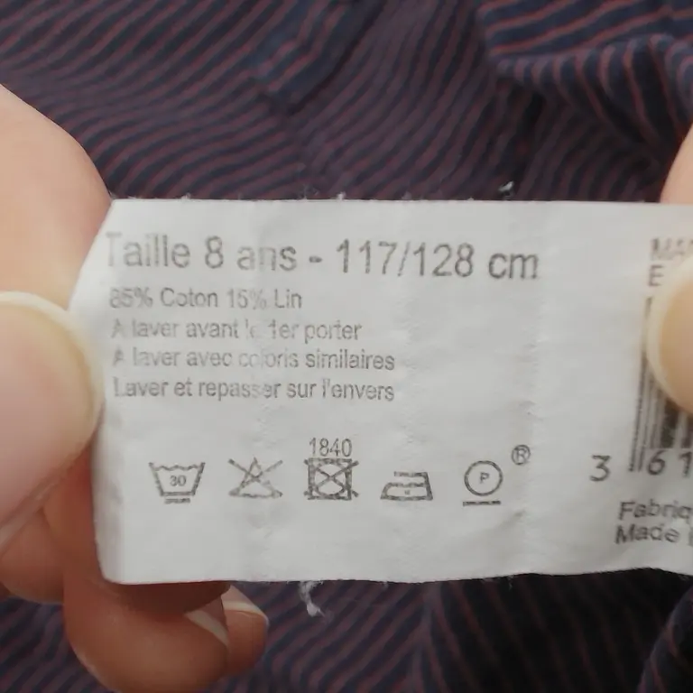 Monoprix Kids Marškinėliai ilgomis rankovėmis 128 cm close up preview