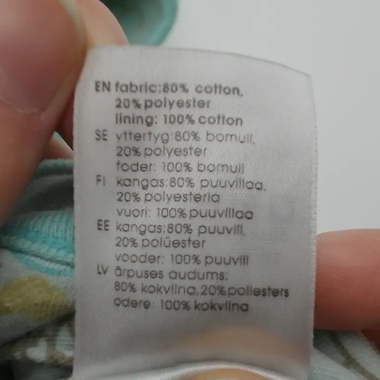 Lindex Džemperis su gobtuvu 56 cm close up preview