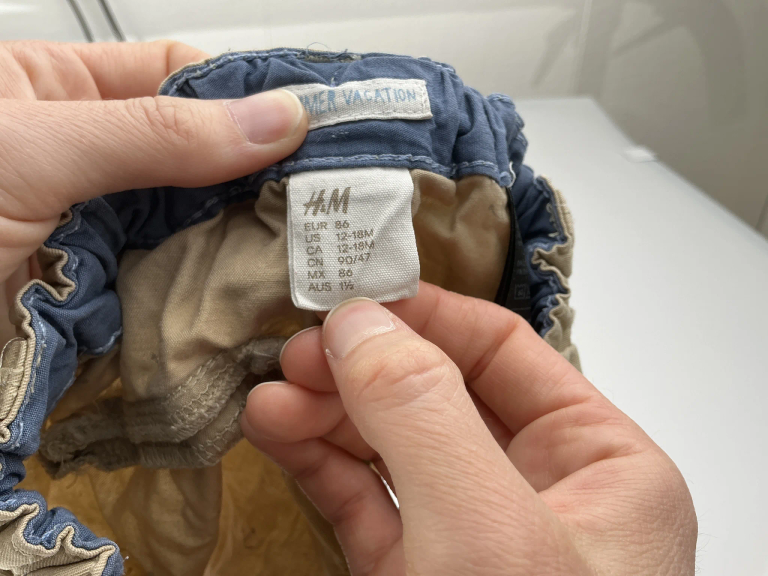 H&M Shorts 86 cm extra 1