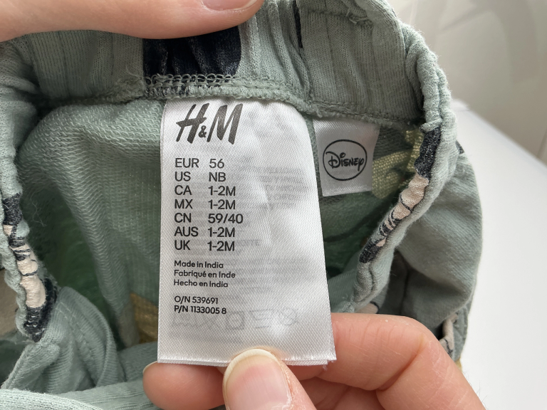 H&M Haalari 56 cm extra 2