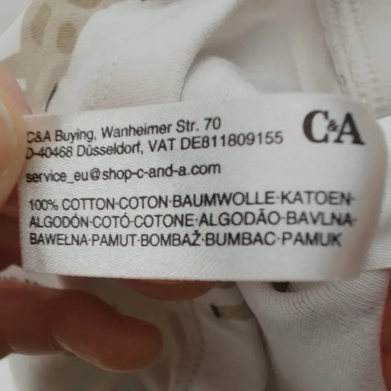 C&A Kelnės 68 cm close up preview