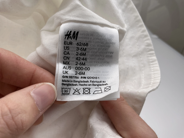 H&M Hellehattu 62 - 68 cm extra 1