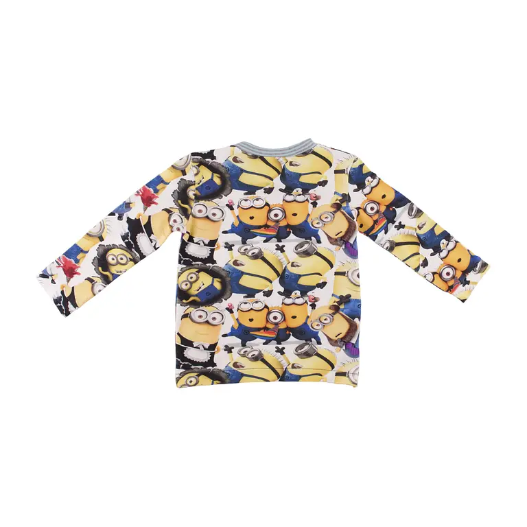 Käsin tehty Long-Sleeved T-Shirt 98 - 104 cm back preview