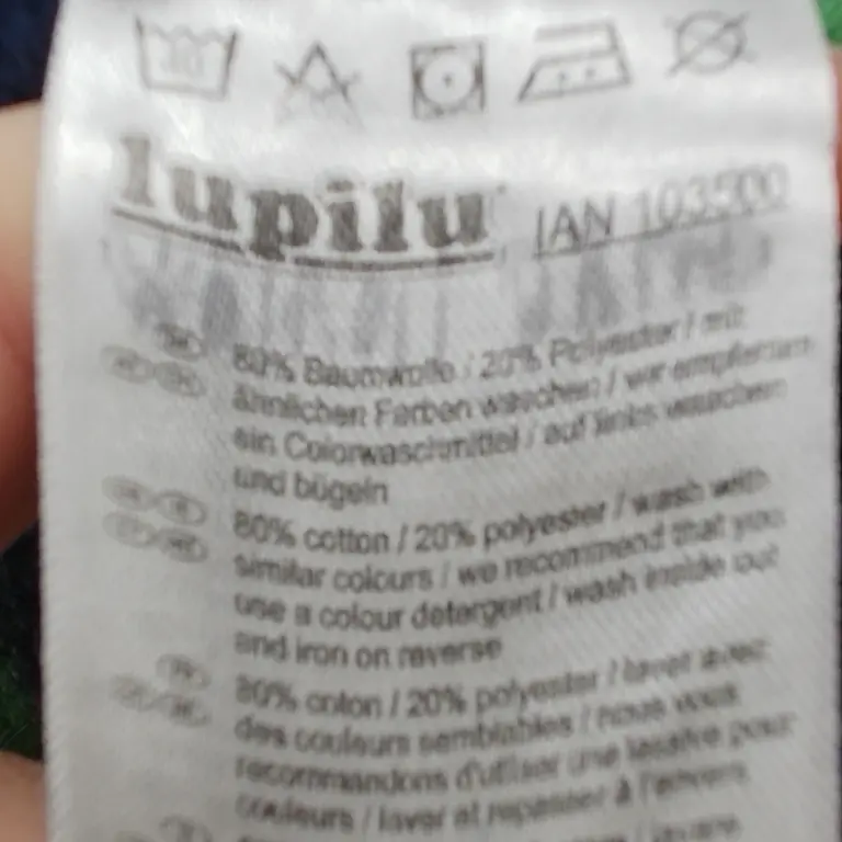 Lupilu Džemperis su gobtuvu 86 - 92 cm close up preview