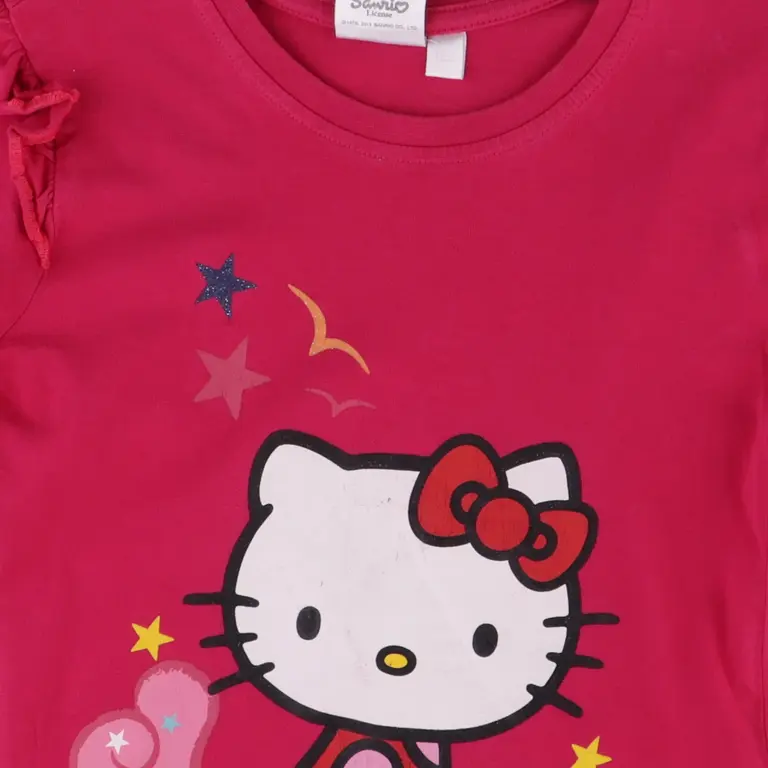 Sanrio Long-Sleeved T-Shirt 122 cm close up preview