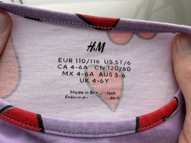 H&M Pikkade varrukatega T-särk 110 - 116 cm extra 2