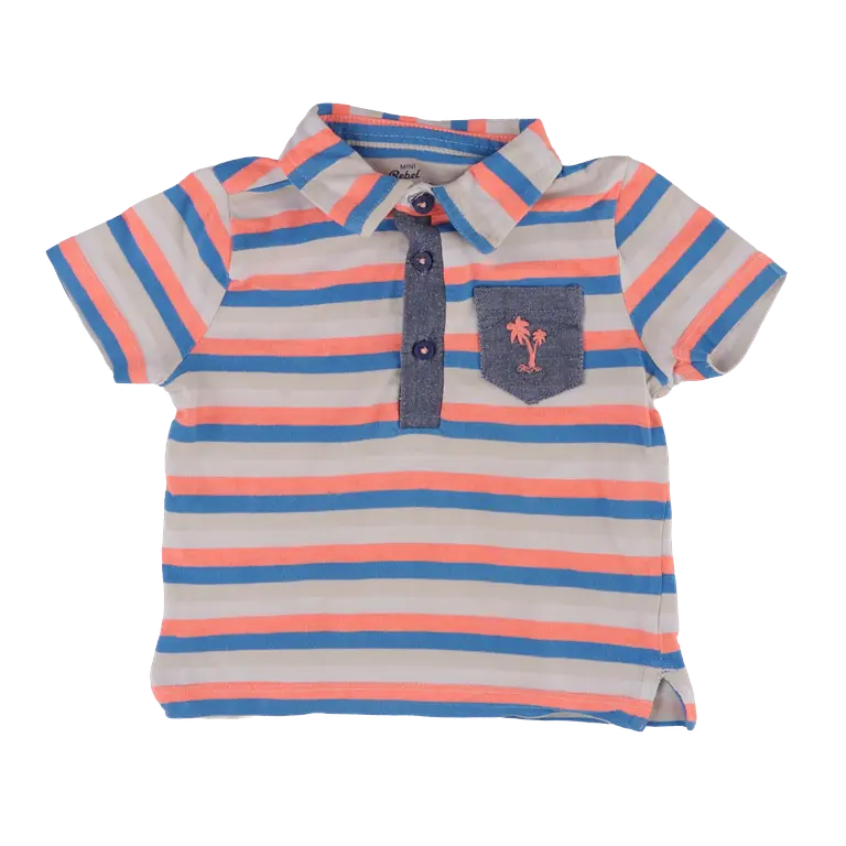 Mini Rebel Polo Shirt 80 cm front preview
