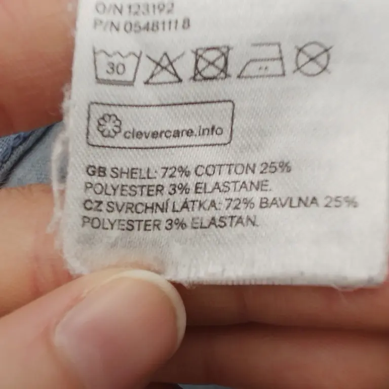 H&M Džinsai 128 cm close up preview