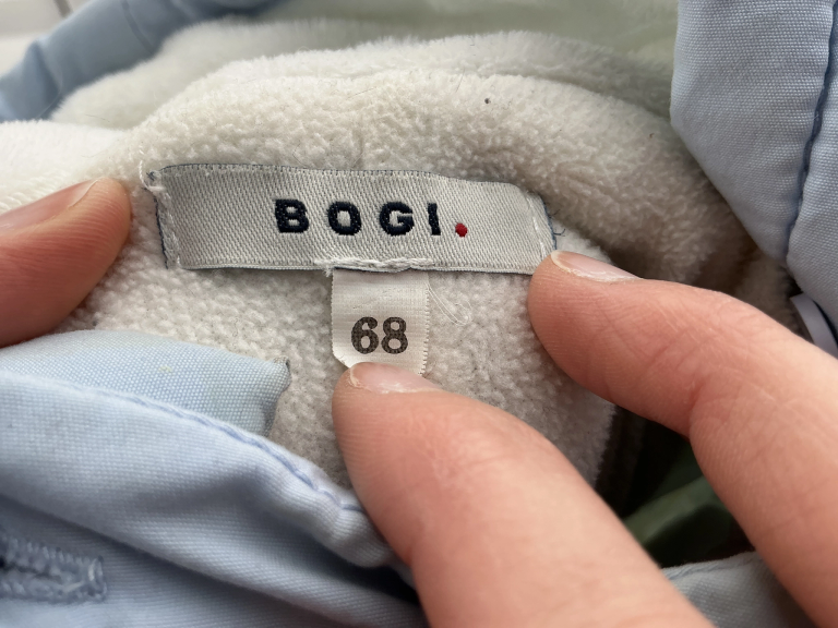 Bogi Voodriga kombinesoon 68 cm extra 1
