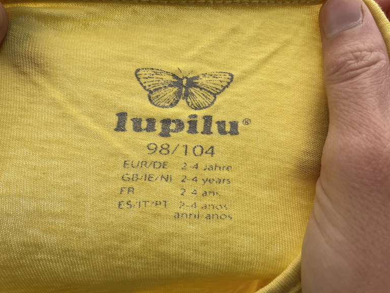 Lupilu Long-Sleeved T-Shirt 98 - 104 cm extra 2