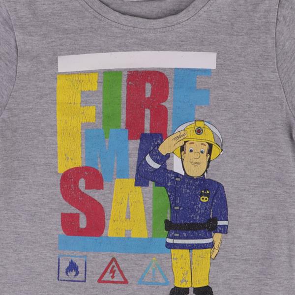 Fireman Sam Long-Sleeved T-Shirt 110 cm close up