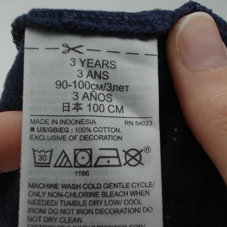 Baby Gap Long-Sleeved T-Shirt 100 cm extra 1