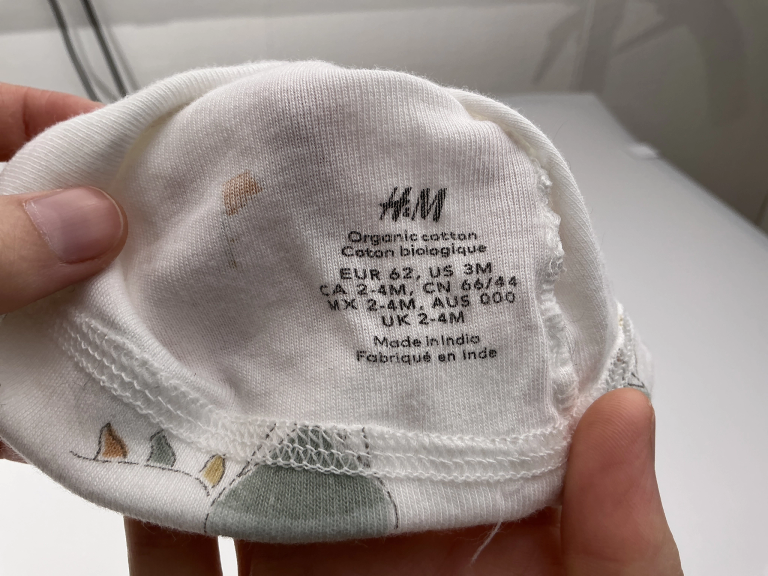 H&M Cepure 62 cm extra 1