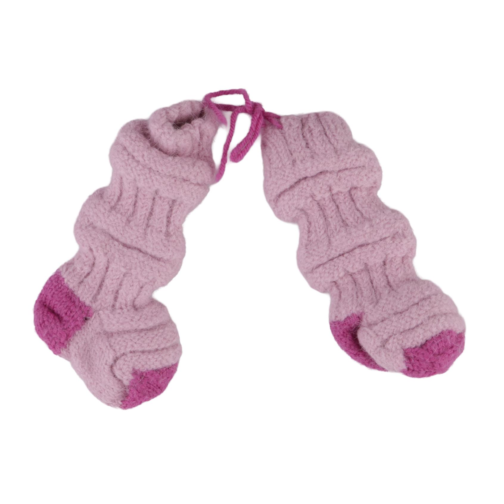 Käsin tehty Warm sock 62 - 68 cm back preview