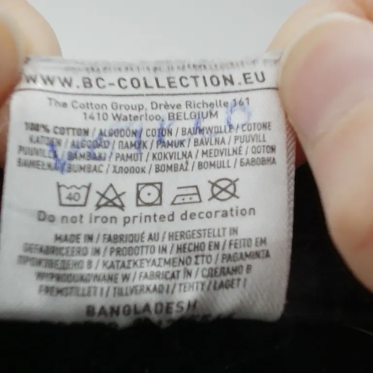 B&C Collection T-paita 98 - 104 cm close up preview