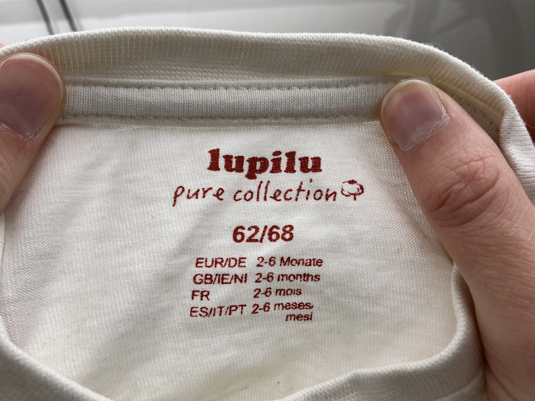 Lupilu Pitkähihainen t-paita 62 - 68 cm extra 2