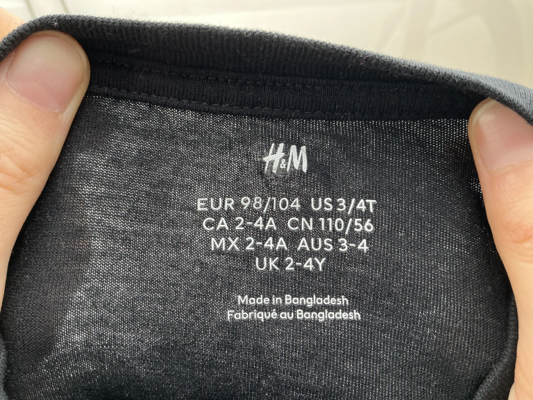 H&M T-Shirt 98 - 104 cm extra 2