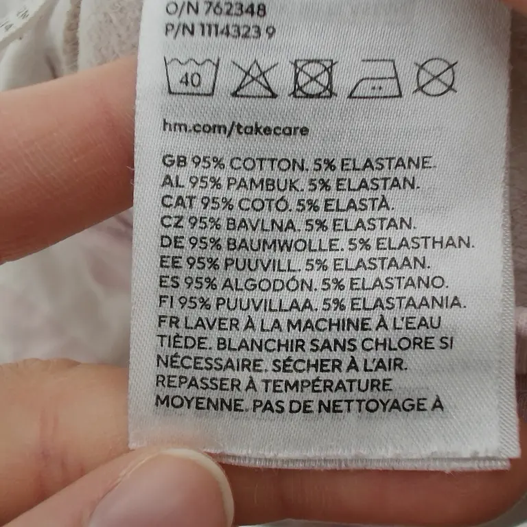 H&M Tamprės 80 cm close up preview