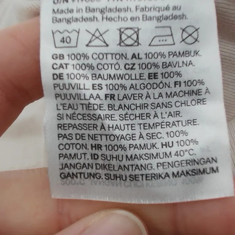 H&M Glaudinukė 68 cm close up preview