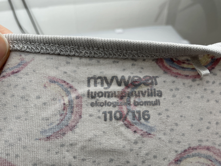 Mywear Pitkähihainen t-paita 110 - 116 cm extra 2