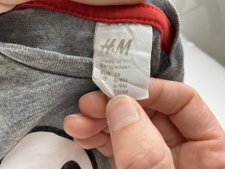 H&M Pitkähihainen t-paita 74 cm extra 1