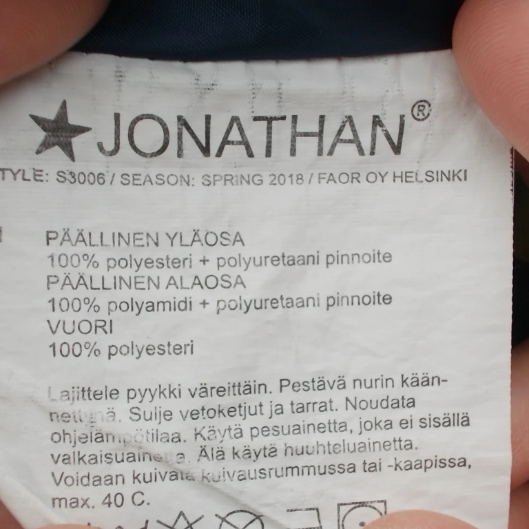 Jonathan Mid-Season Overall 110 cm extra 1