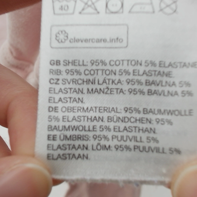 H&M Bodijs 62 cm extra 1