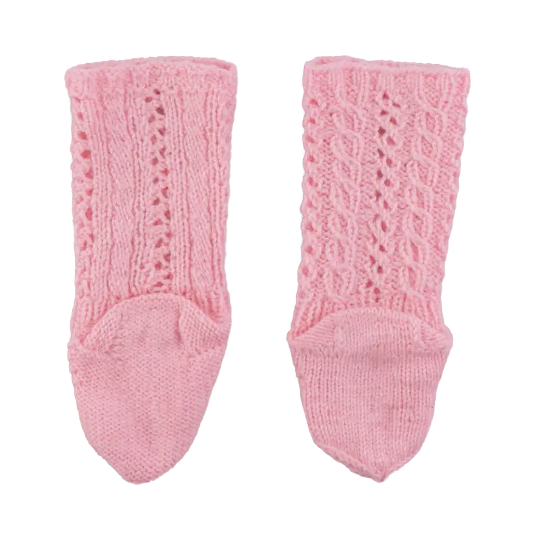 Käsin tehty Villasukat 68 - 80 cm back preview