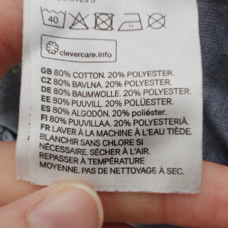 H&M T-krekls ar garām piedurknēm 86 cm extra 1