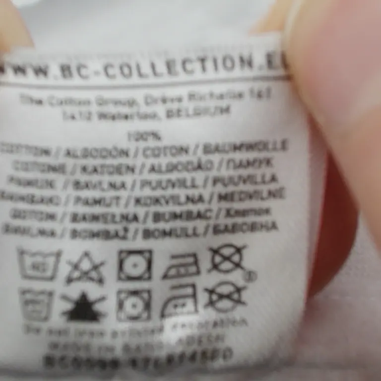 B&C Collection Marškinėliai 86 - 92 cm close up preview