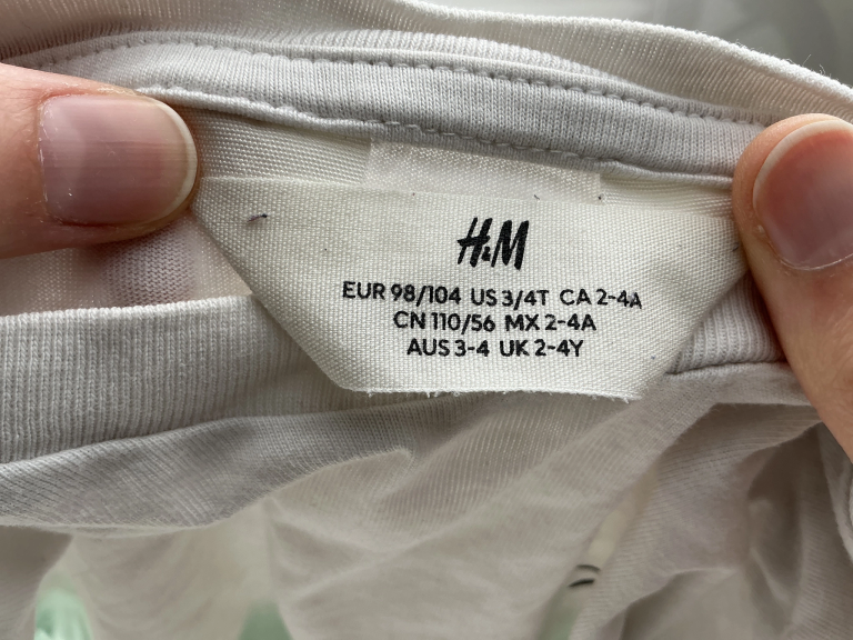 H&M T-paita 98 - 104 cm extra 2