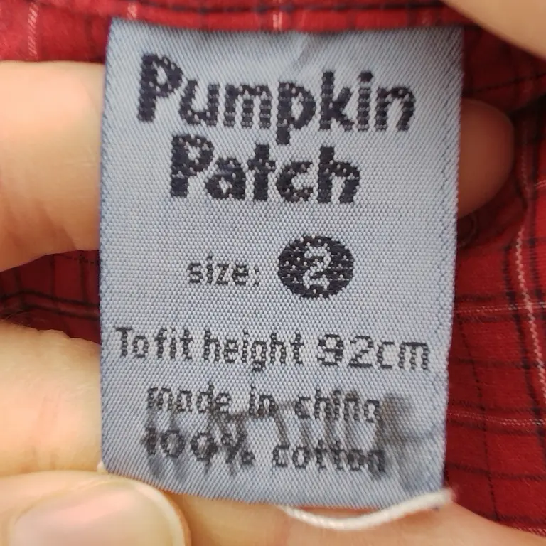 Pumpkin Patch Marškiniai 92 cm close up preview