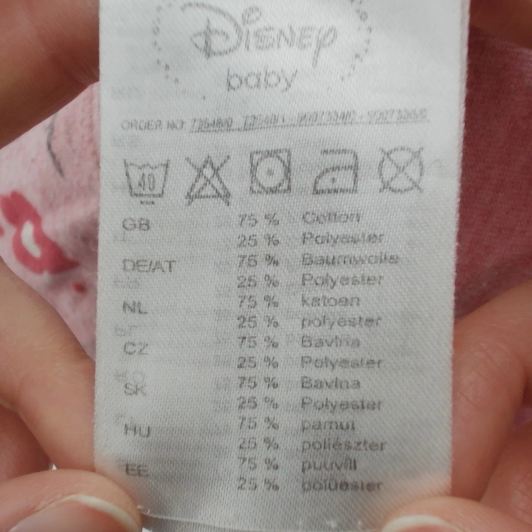 Disney Långärmad T-shirt 80 cm extra 1