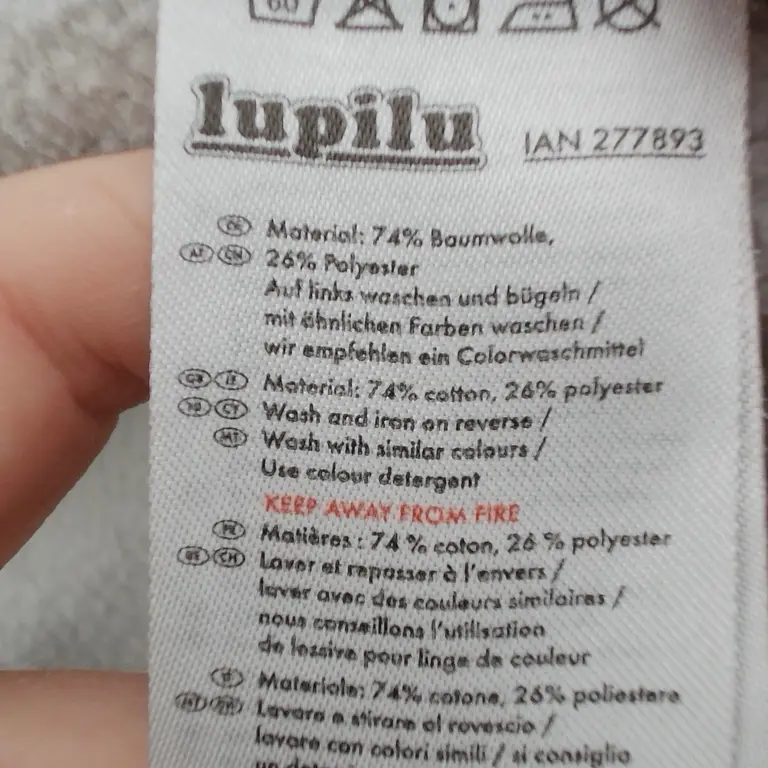 Lupilu Kombinezonas 86 - 92 cm close up preview