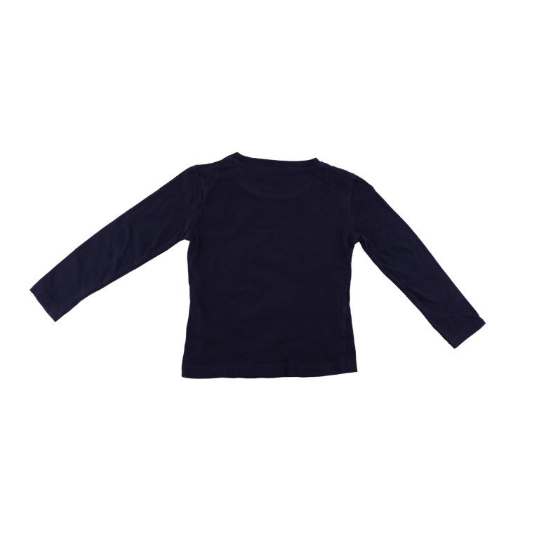 Complices Girl Pikkade varrukatega T-särk 110 cm back preview