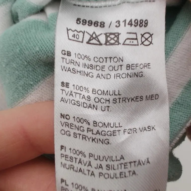 Kappahl Marškinėliai ilgomis rankovėmis 122 - 128 cm close up preview