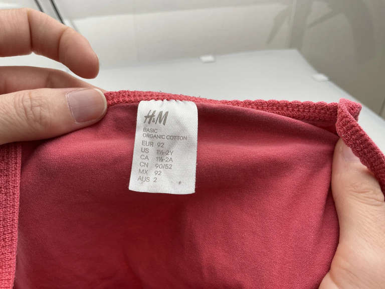 H&M Bodijs 92 cm extra 2