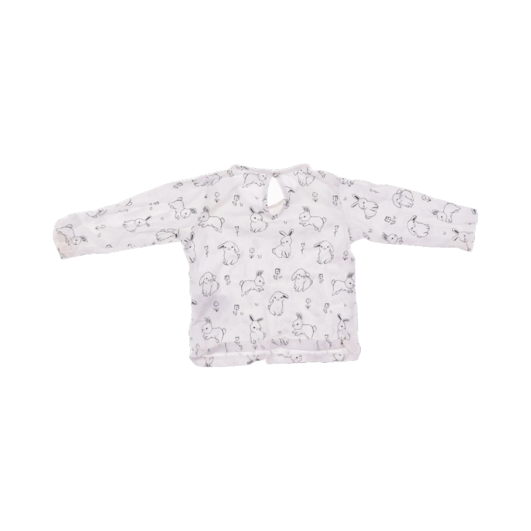 H&M Long-Sleeved T-Shirt 68 cm back preview