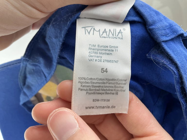 TV Mania Kepurė su snapeliu 134 cm extra 1