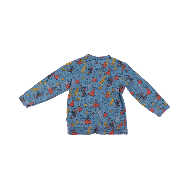 Tuntematon Marškinėliai ilgomis rankovėmis 110 - 116 cm back preview