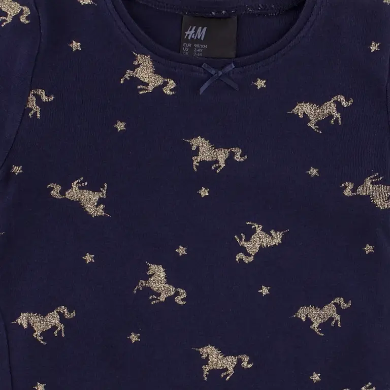 H&M Pitkähihainen t-paita 98 - 104 cm close up preview
