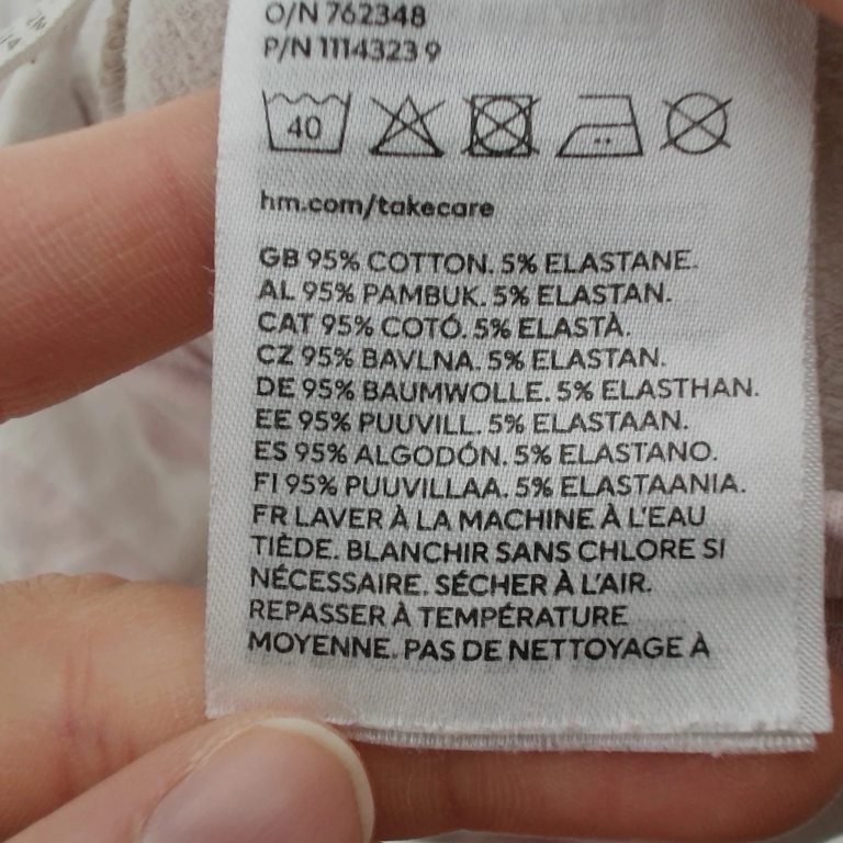 H&M Legging 80 cm extra 1