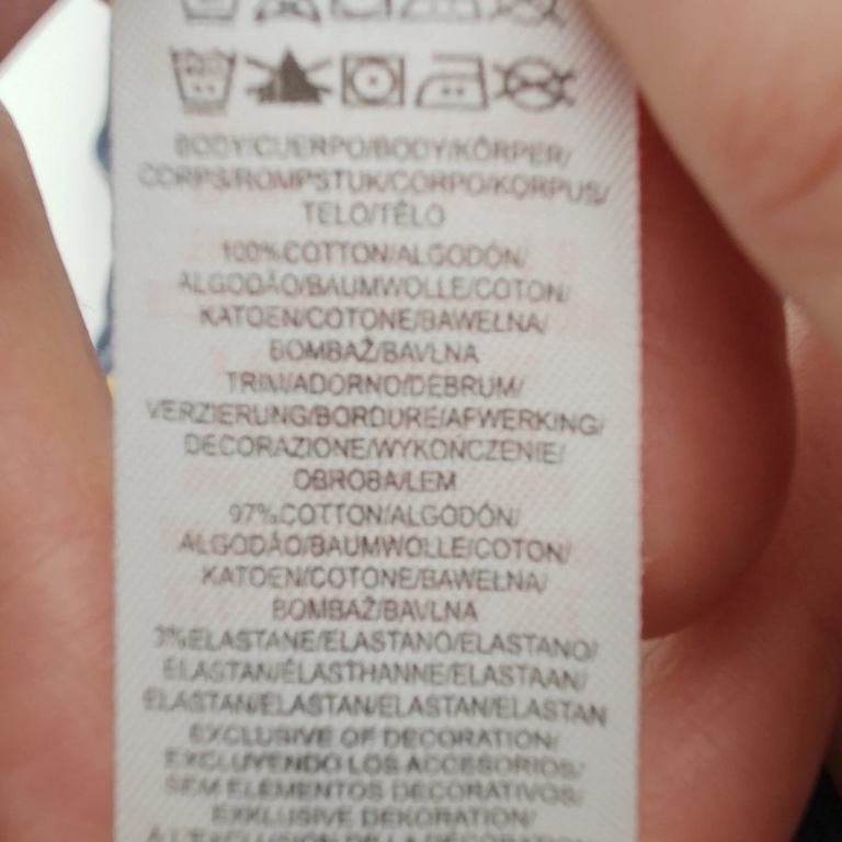 Primark Body 62 cm extra 1