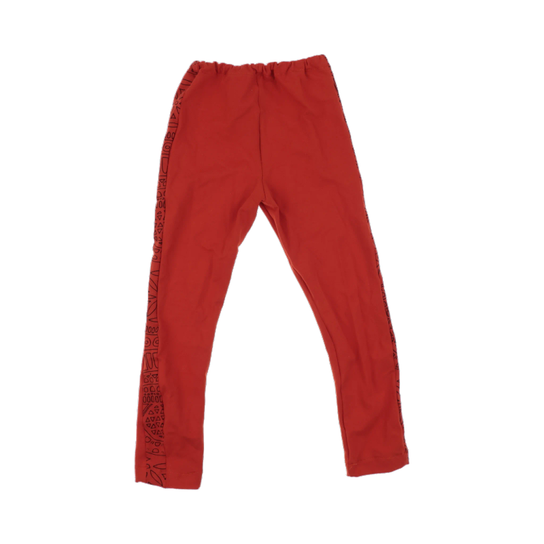 Käsin tehty Legging 122 - 128 cm back preview